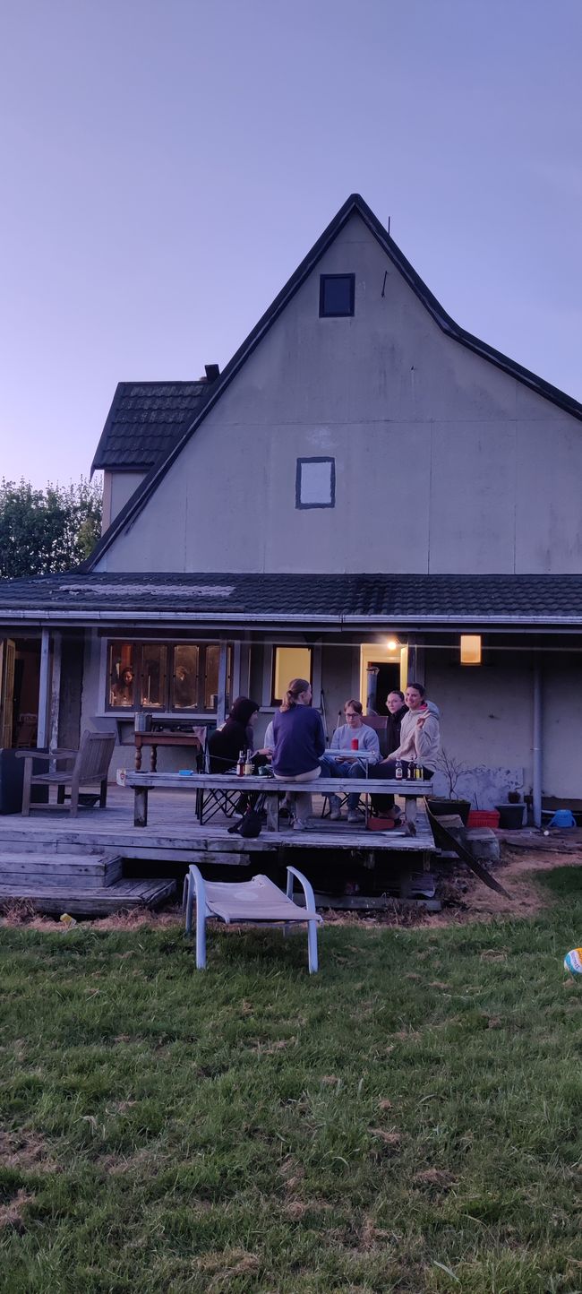 Spieleabend auf der Terasse