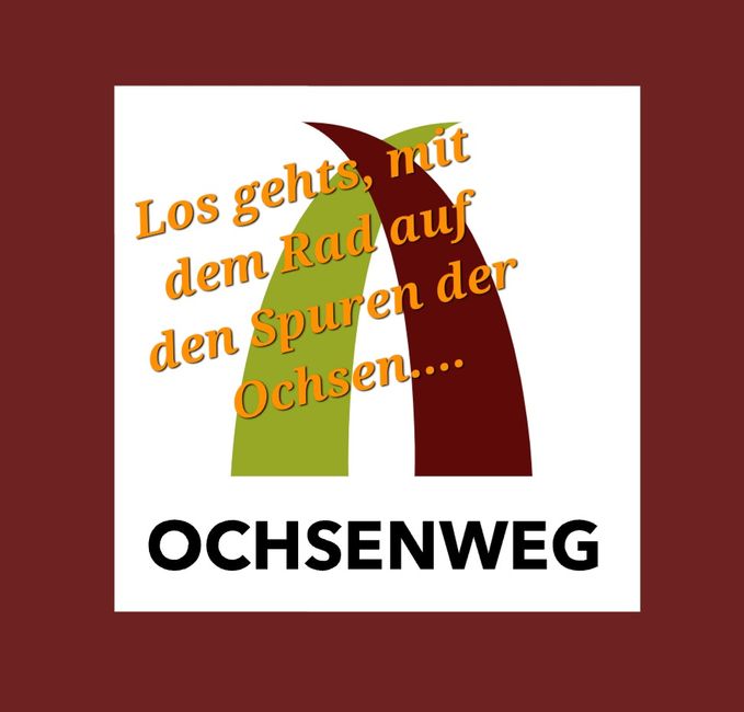 Mit dem Fahrrad auf dem Ochsenweg