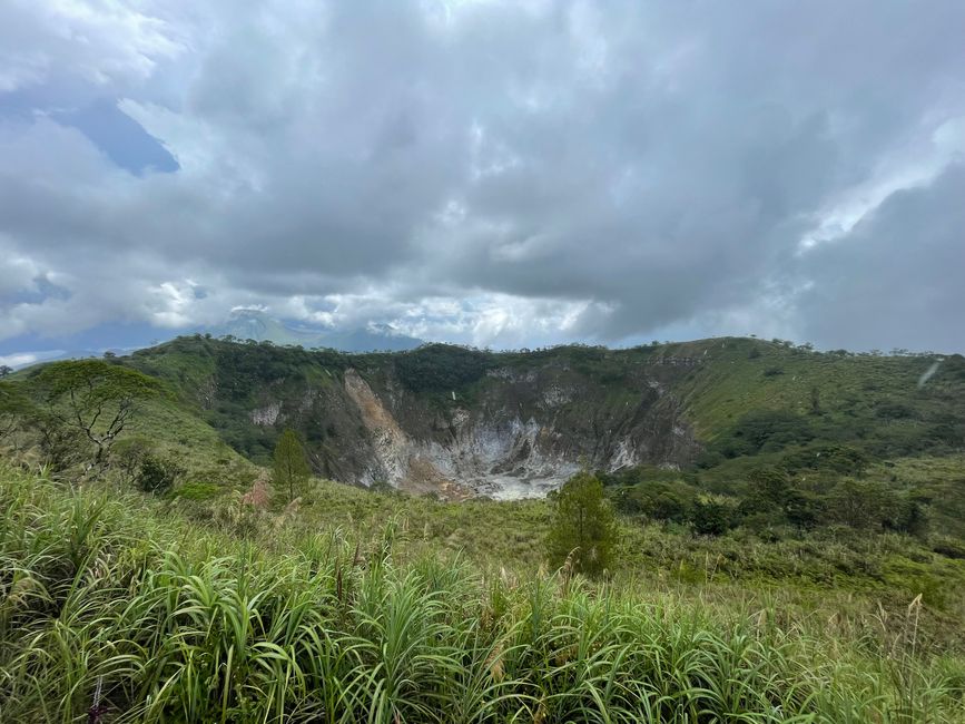 Cratère de volcan