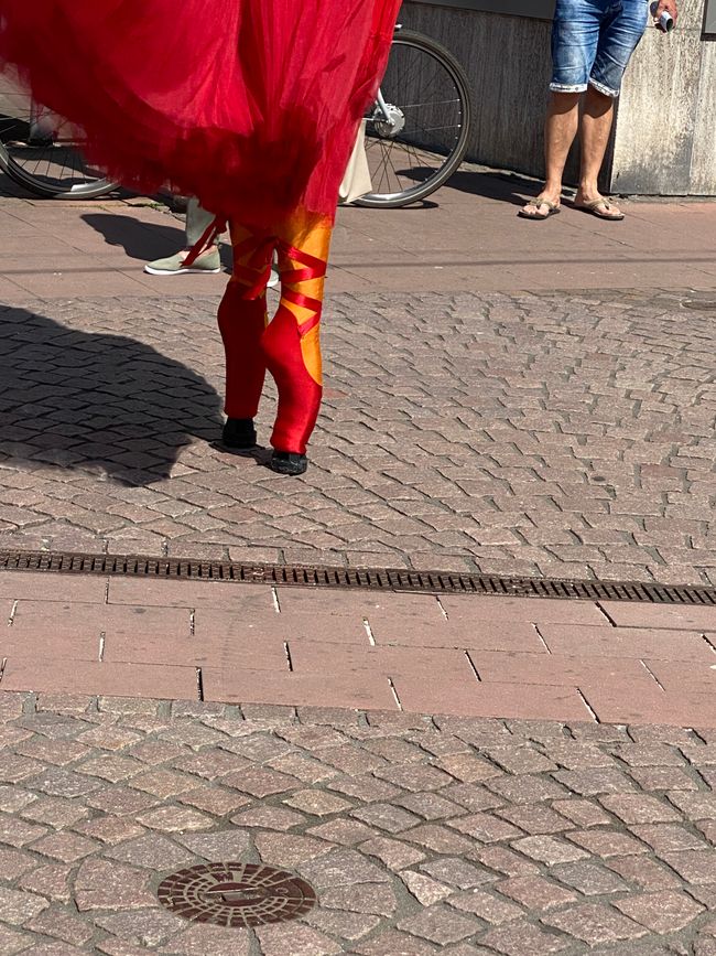 So können Ballettschuhe auch aussehen!