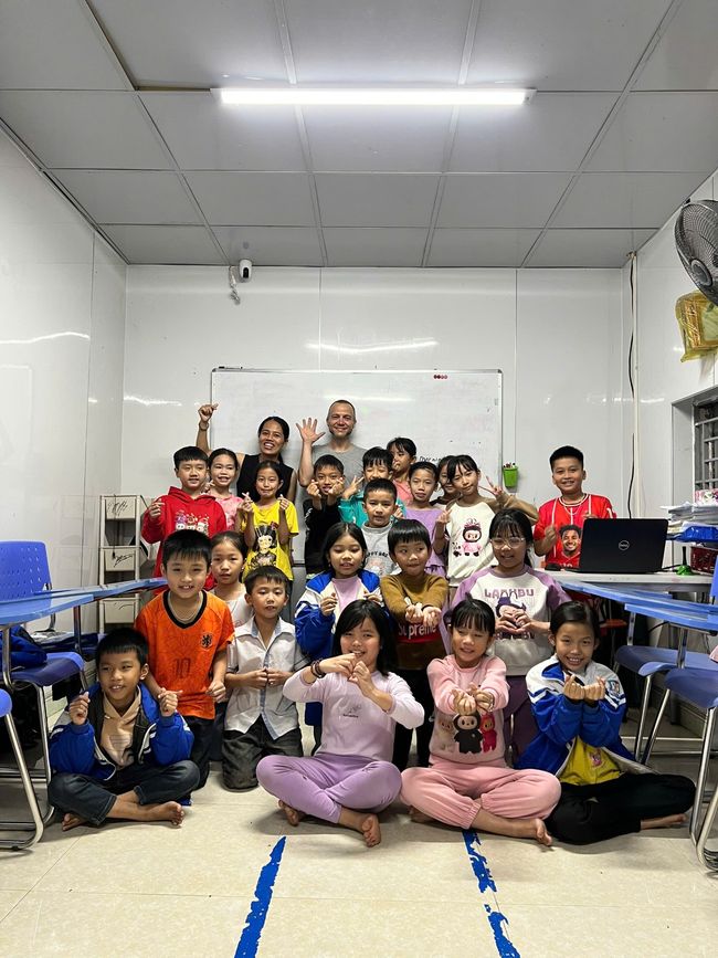 Zu Besuch bei Khanh's Familie