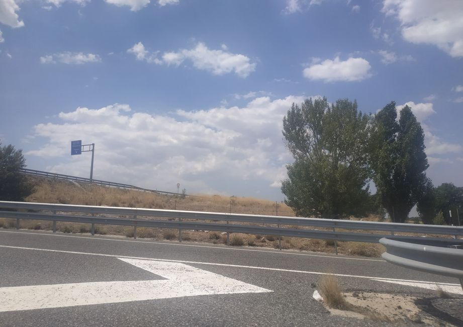 Photos from my car of Ávila (Castilla y León, Spain) (July 2024)