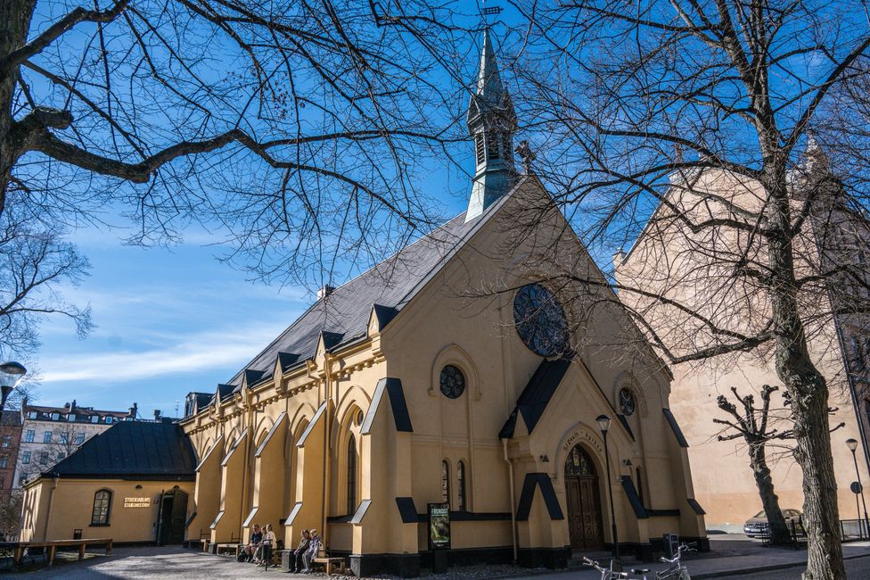 Södermalm - Mariatorget - Skt.Pauls-Kirche