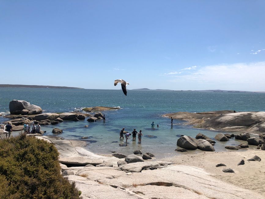 Die Strandloper - Pause nach dem 6. Gang