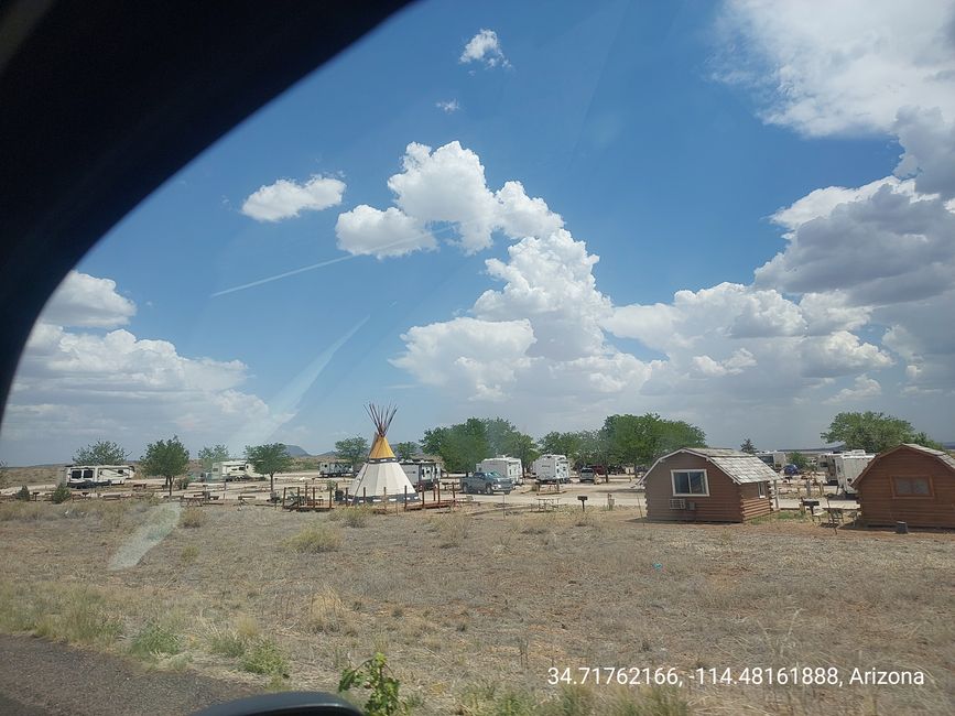 Auf dem Weg zum Grand Canyon