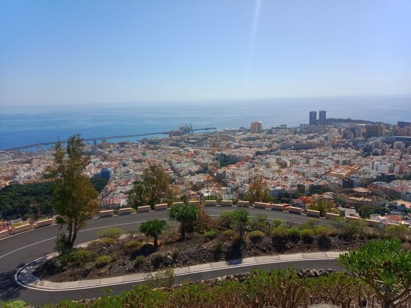 Panorama von Santa Cruz