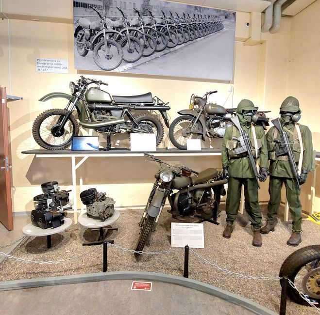 Motorräder für das Militär