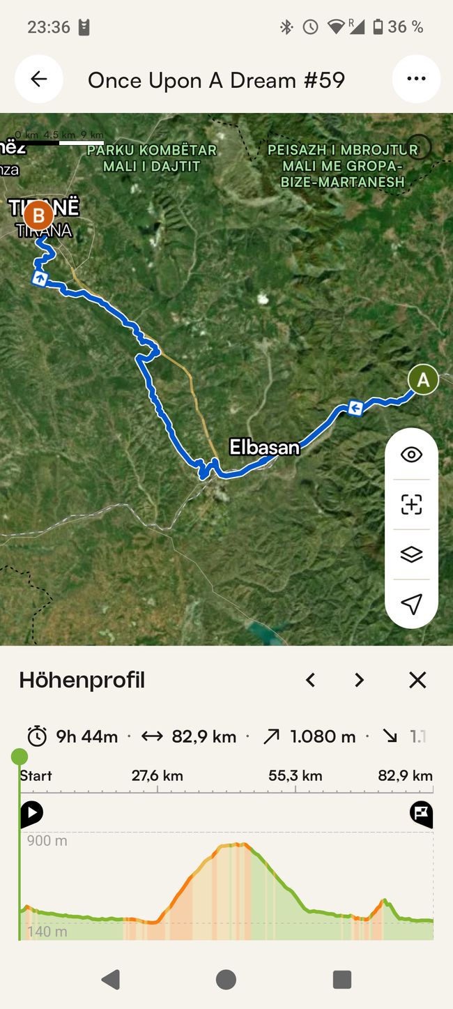 Maplibre | © komoot | Map data © OpenStreetMap Contributors