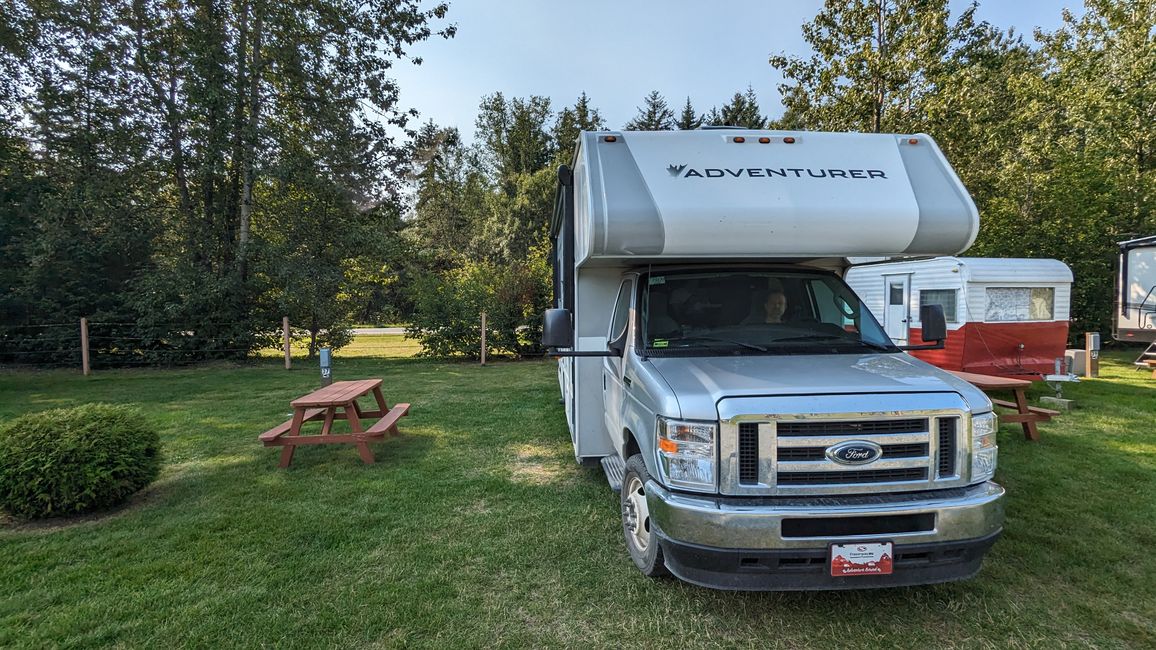 Haines Hitch Up RV Park   Site 38 