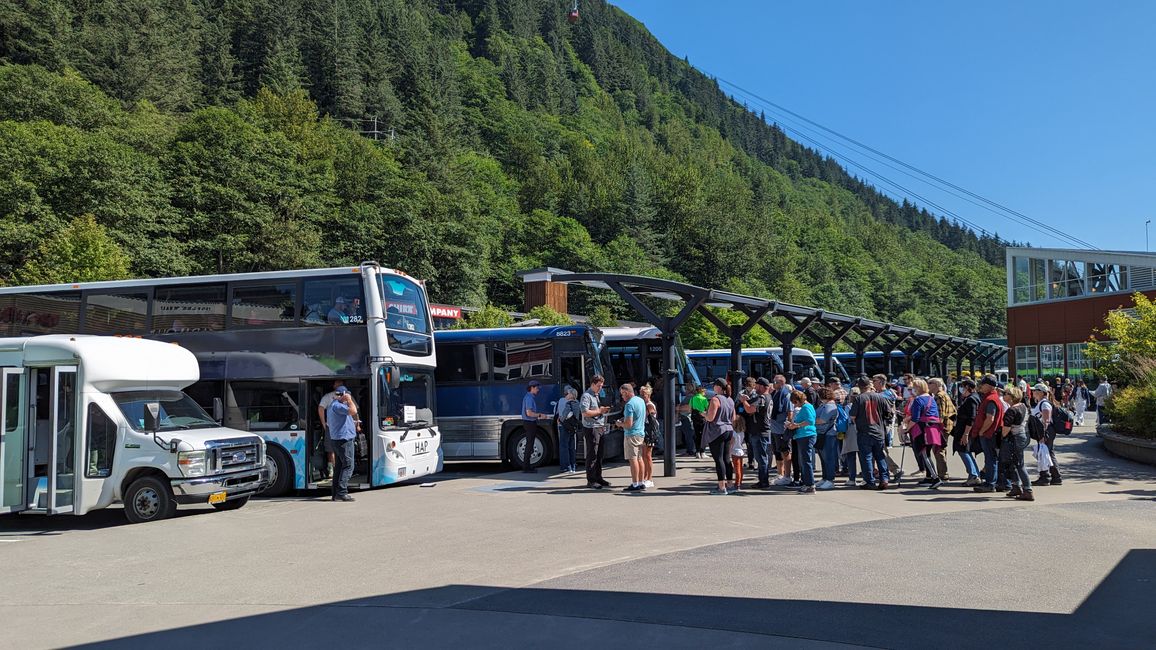 Etiqueta 24: Viaje a Juneau: Erupción de glaciares y 20.000 turistas