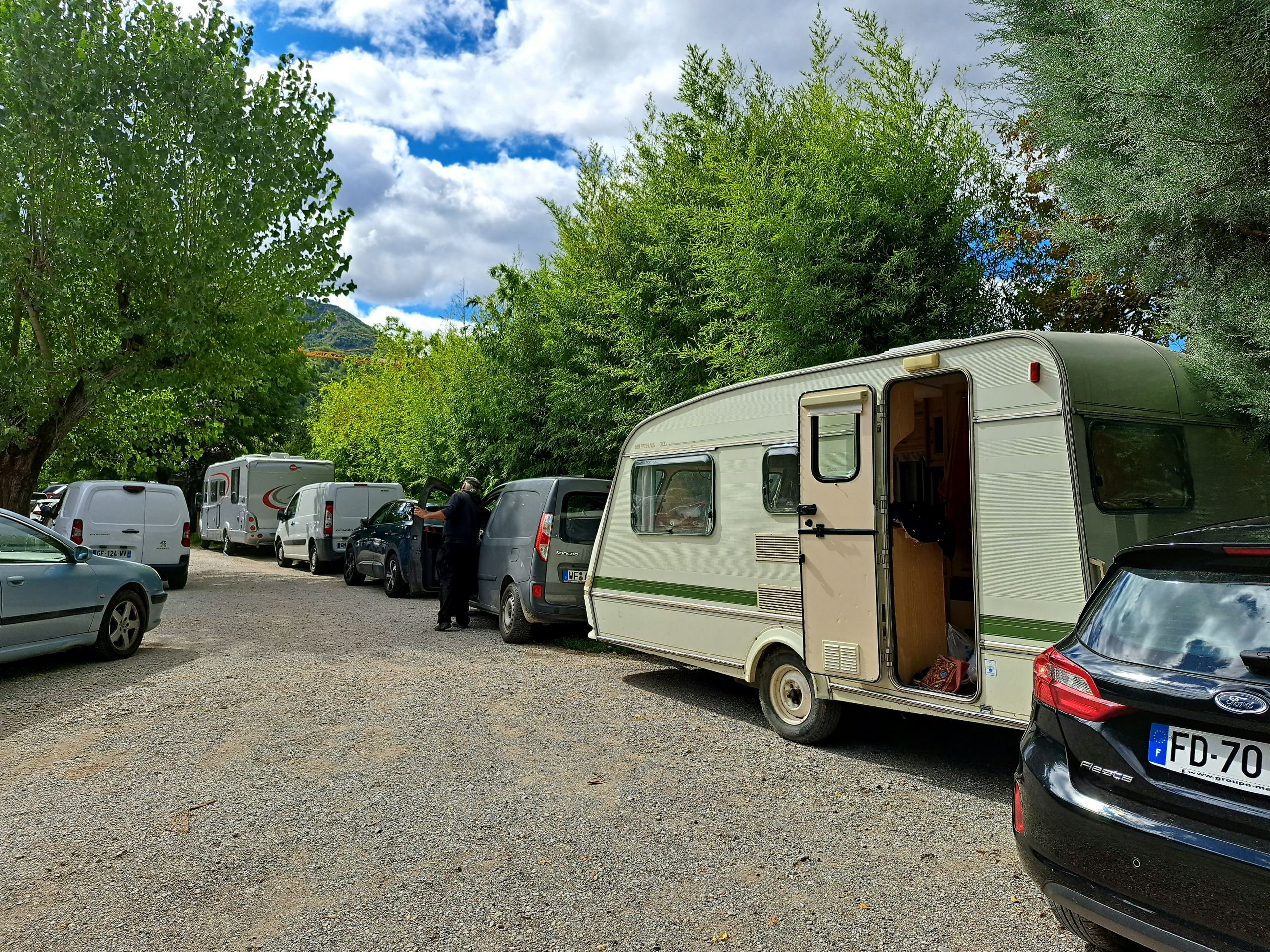 ¡Estacionado!