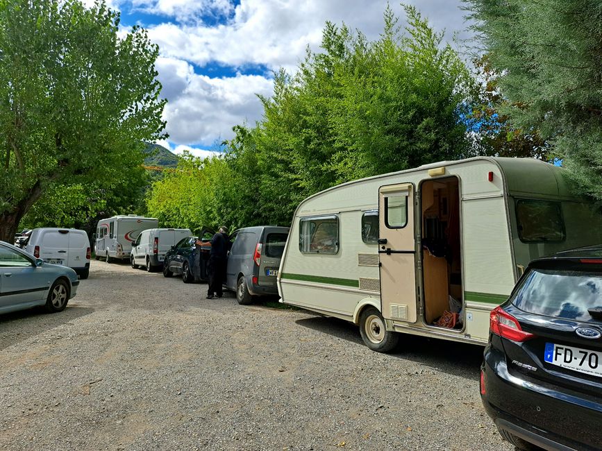 ¡Estacionado!