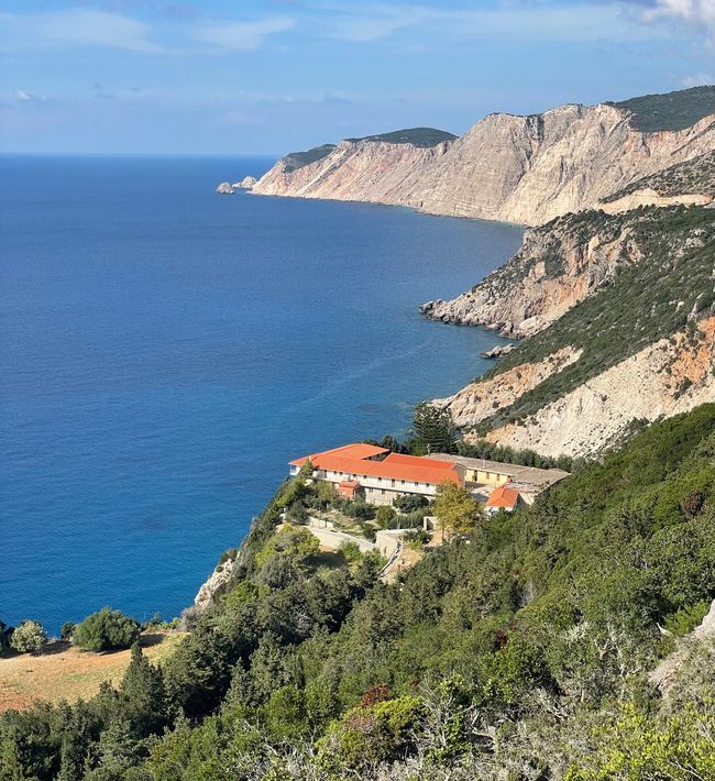 View of the Kipoureon Monastery