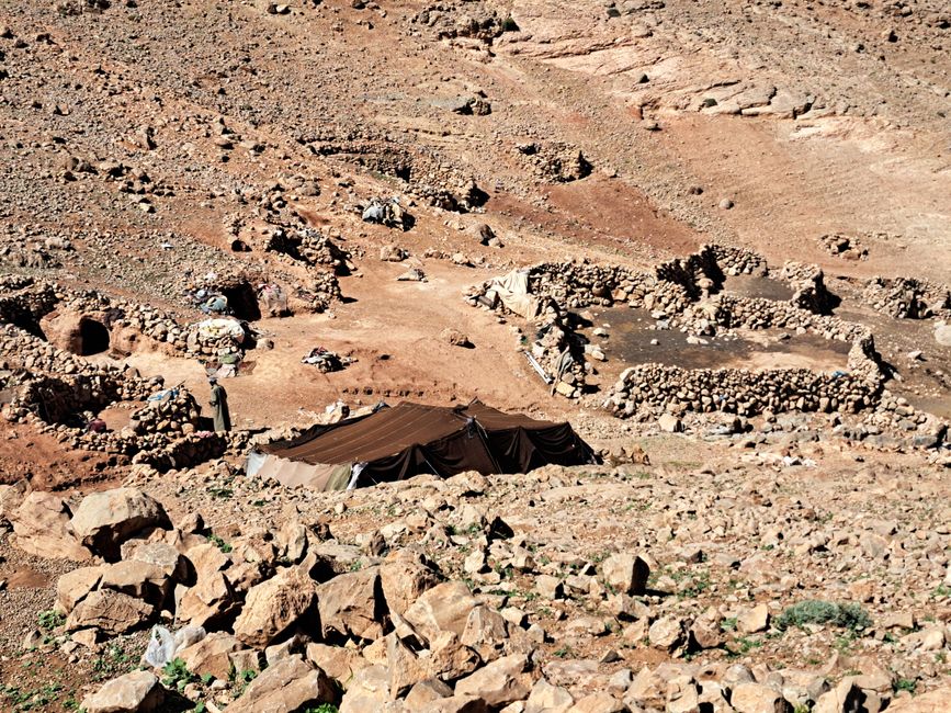 Berber settlement on the mountain