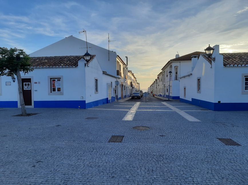 Straße in Porto Covo