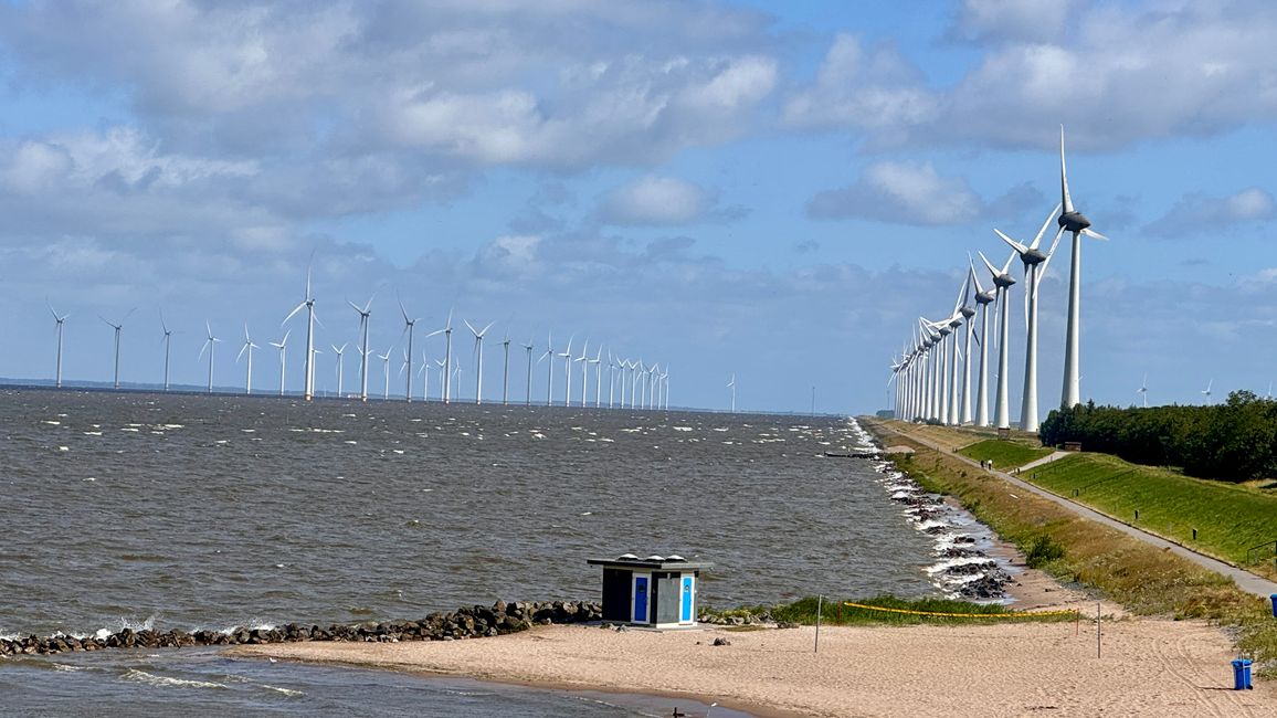 Grösster Windpark Strom für 400‘000 Haushalte