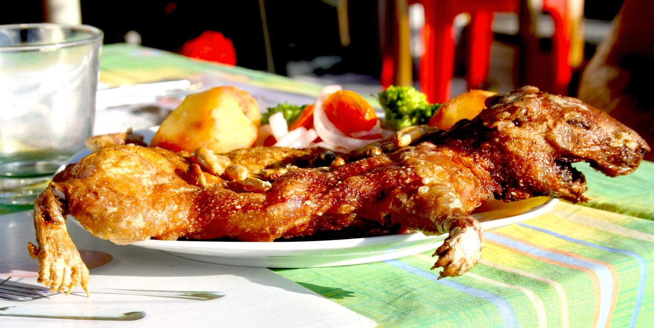 ohne Worte....schmeckt wie Hühnchen