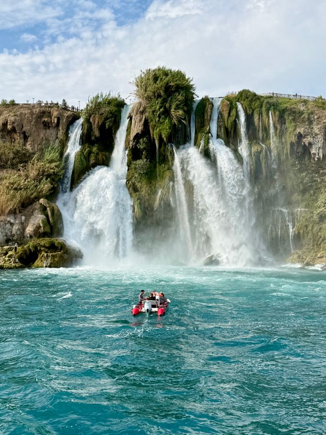 📍Lower Duden Waterfall, Turkey