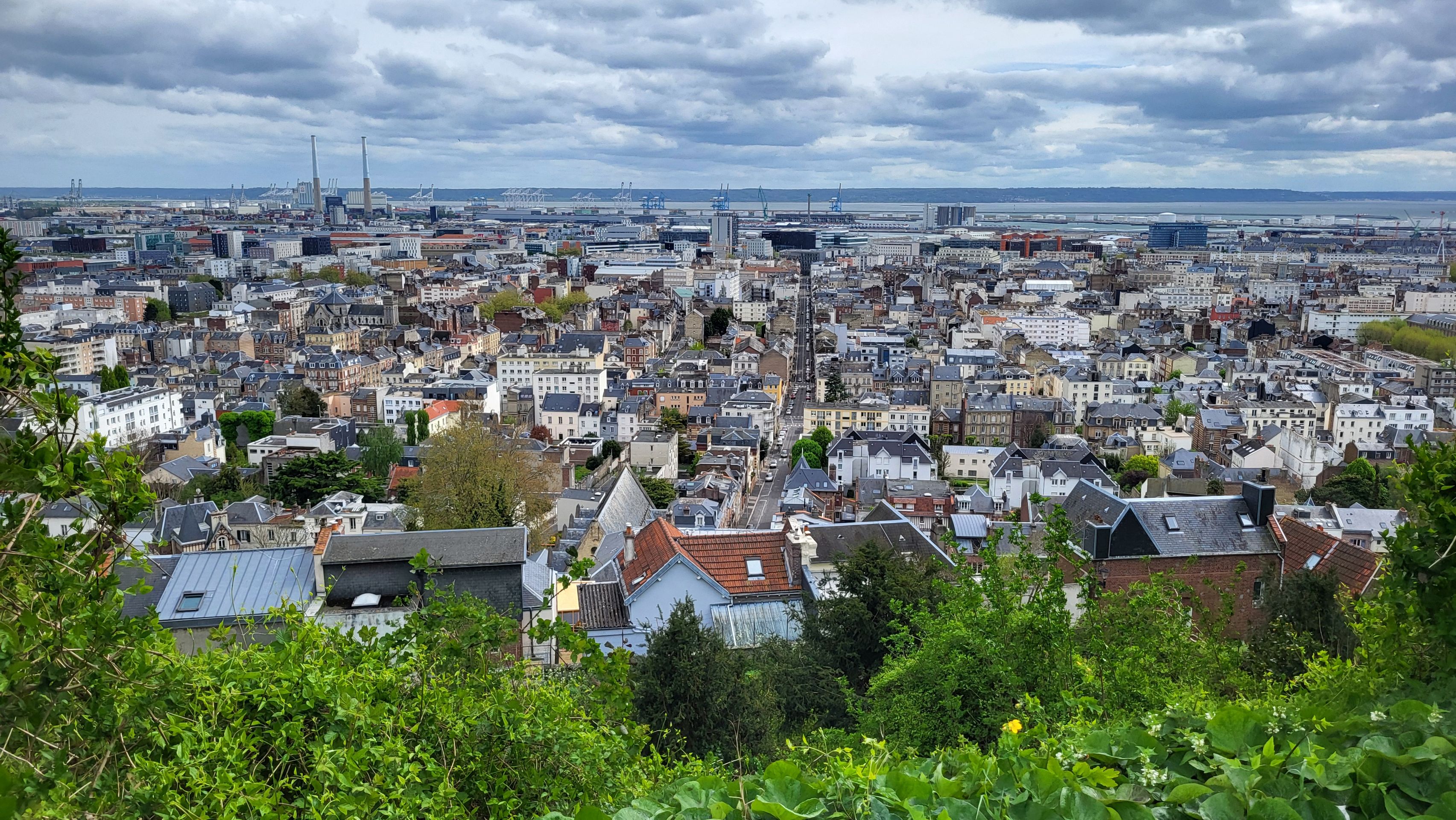 Blick auf Le Havre
