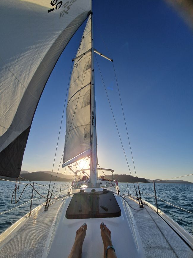 Von Brisbane nach Airlie Beach und das Üben von flexibel sein