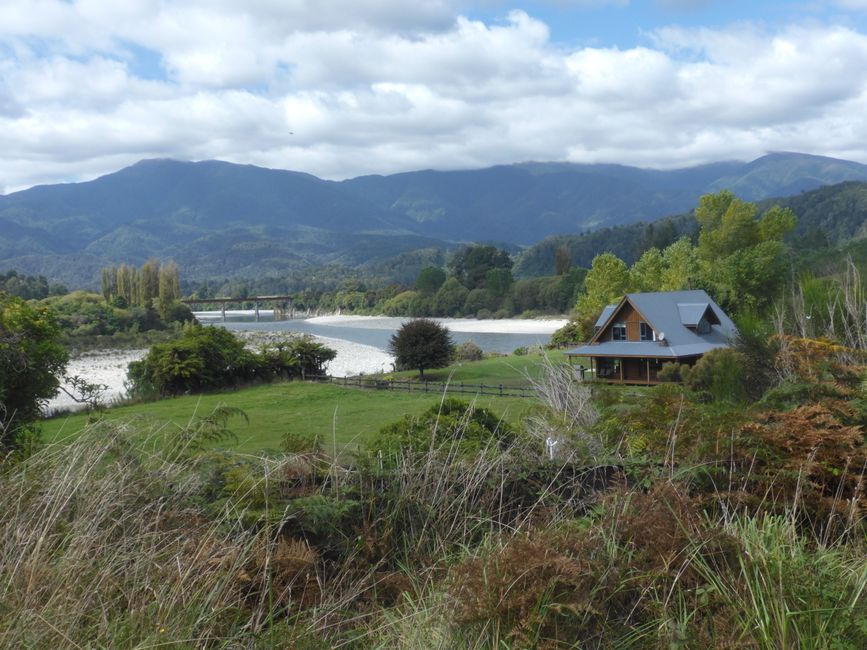 2025-03-16 WWOOF 2, Hokitika chez Joan et direction Picton