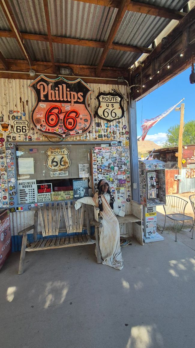 28.09. Route 66 und Ankunft Unterkunft Grand Canyon