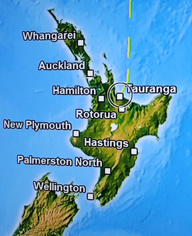 Día 68 de 175: Crucero alrededor del mundo - Tauranga/Nueva Zelanda