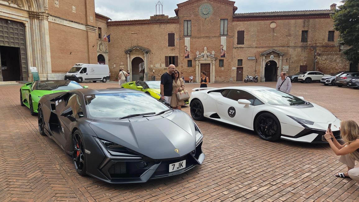 4 Lambos anglaises