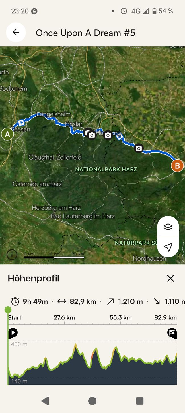 Maplibre | © komoot | Map data © OpenStreetMap Contributors