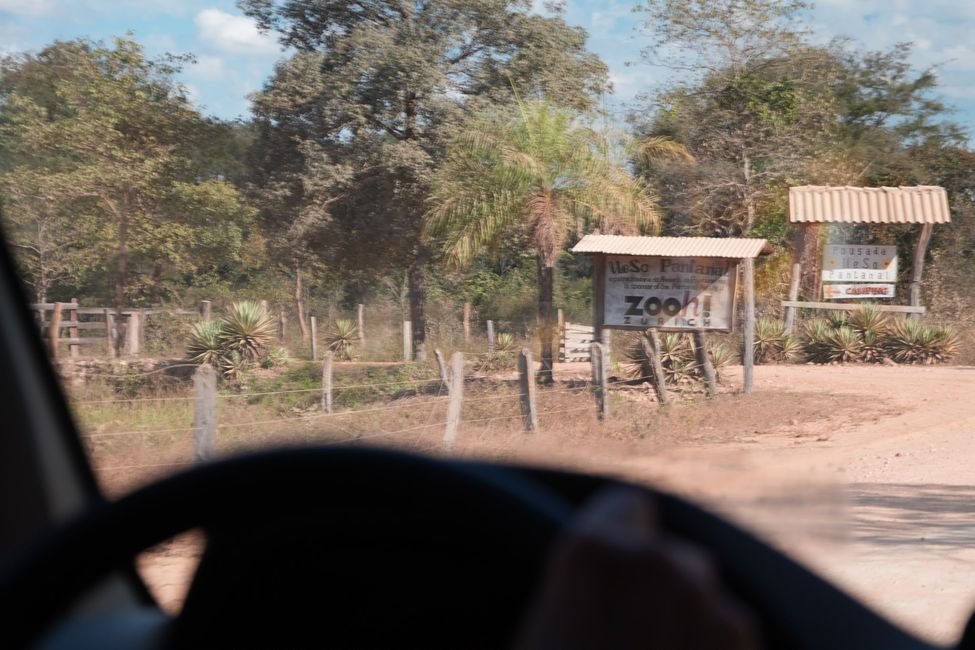 Arrivo alla Pousada Rio Claro