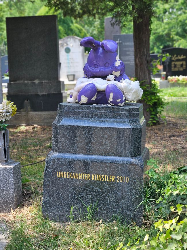 Streetart vom "Unbekannten Künstler"