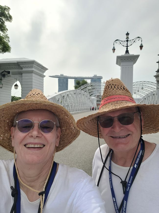Tag 116 und 117: Kreuzfahrt rund um die Welt  - Singapur