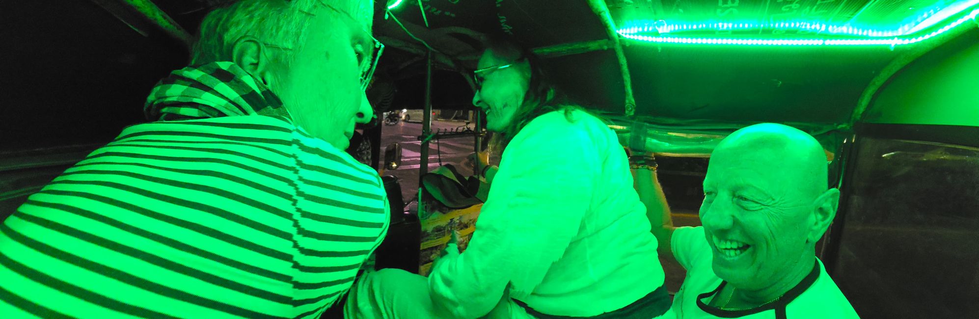 Nachts im Tuktuk