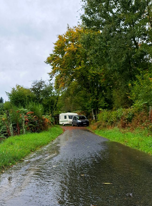 After the heavy rain