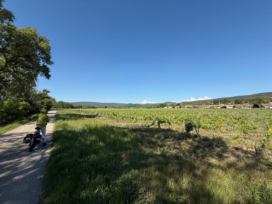 Unser Weg nach Bourg-Saint-Andéol