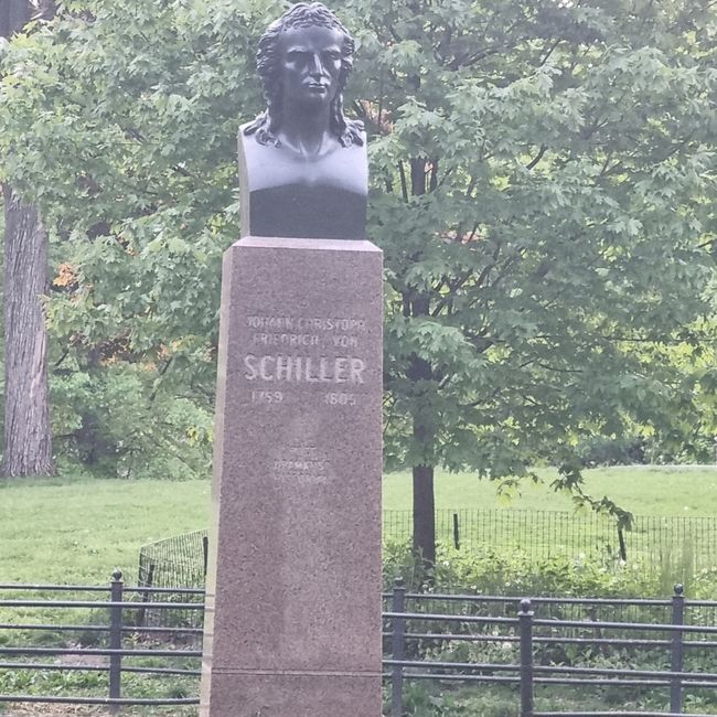 Schiller im Central Park 