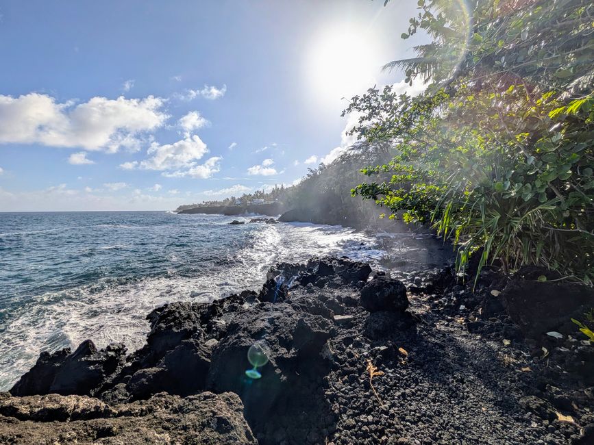 A Day At The Beach - Kehena Black Sand Beach