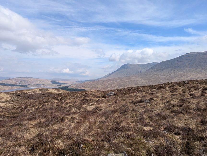 Aussicht vom Mam Carraigh