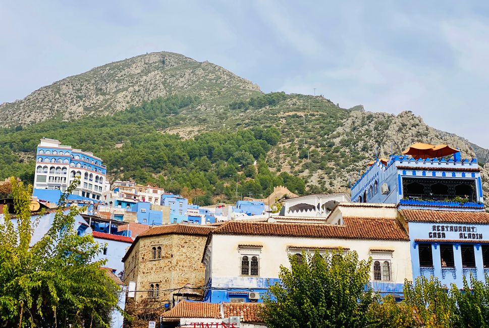 Nach anderthalb Stunden "fliehen" wir aus Chefchaouen