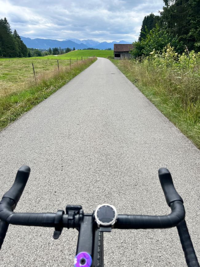5. Etapa: Freising - Oberstdorf (Birgsau)