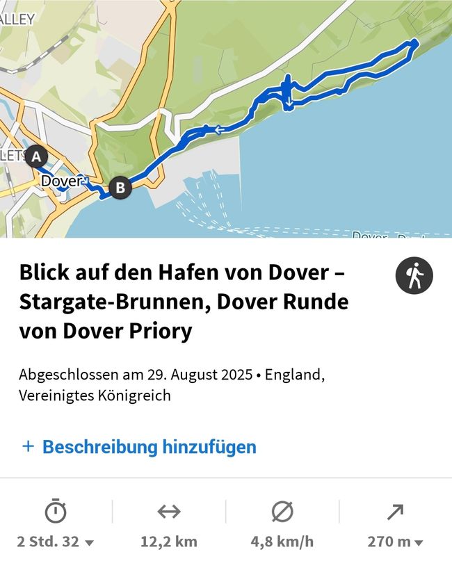 Tag 15 - Londra -> Dover