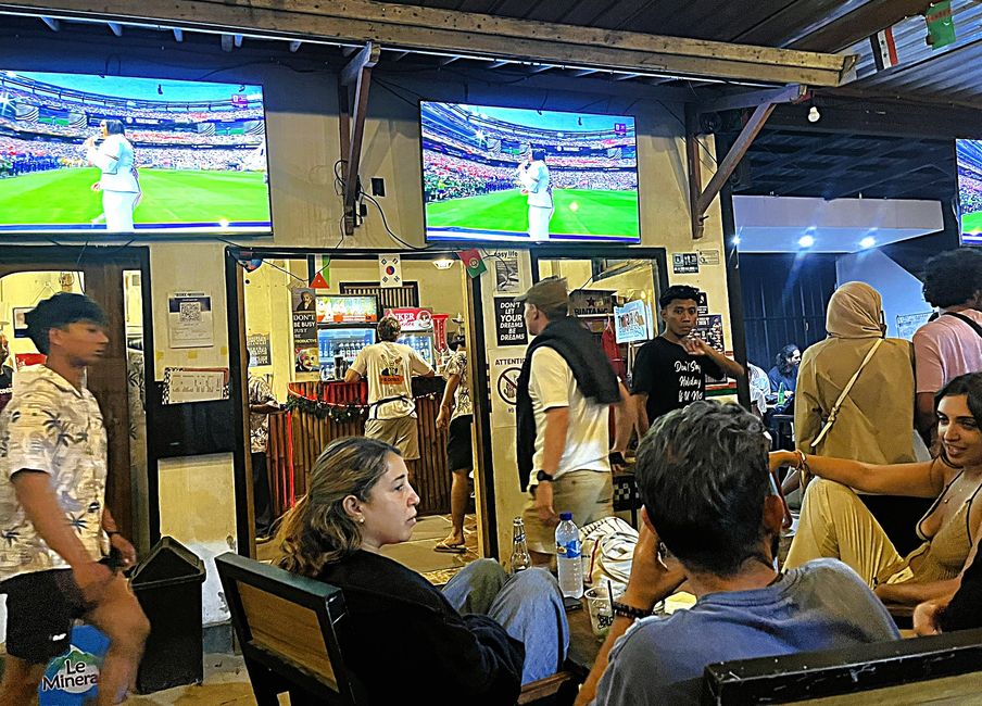 Attente de la finale de la Coupe du monde
