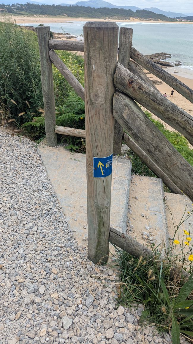 6. Etappe Camino del Norte von Güemes nach Somo