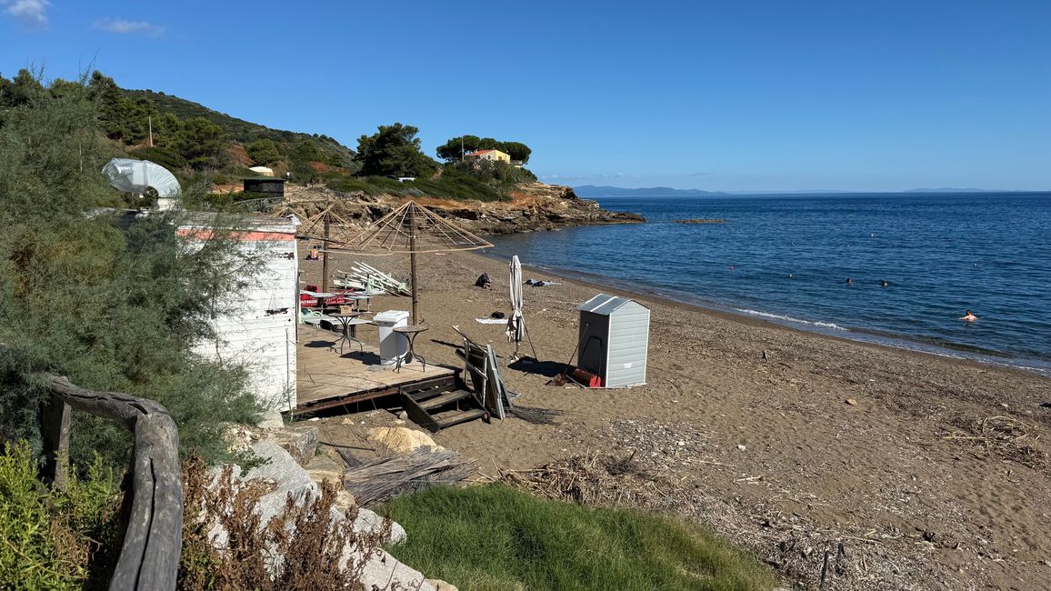 Recorrido por las playas en Elba (en curso)