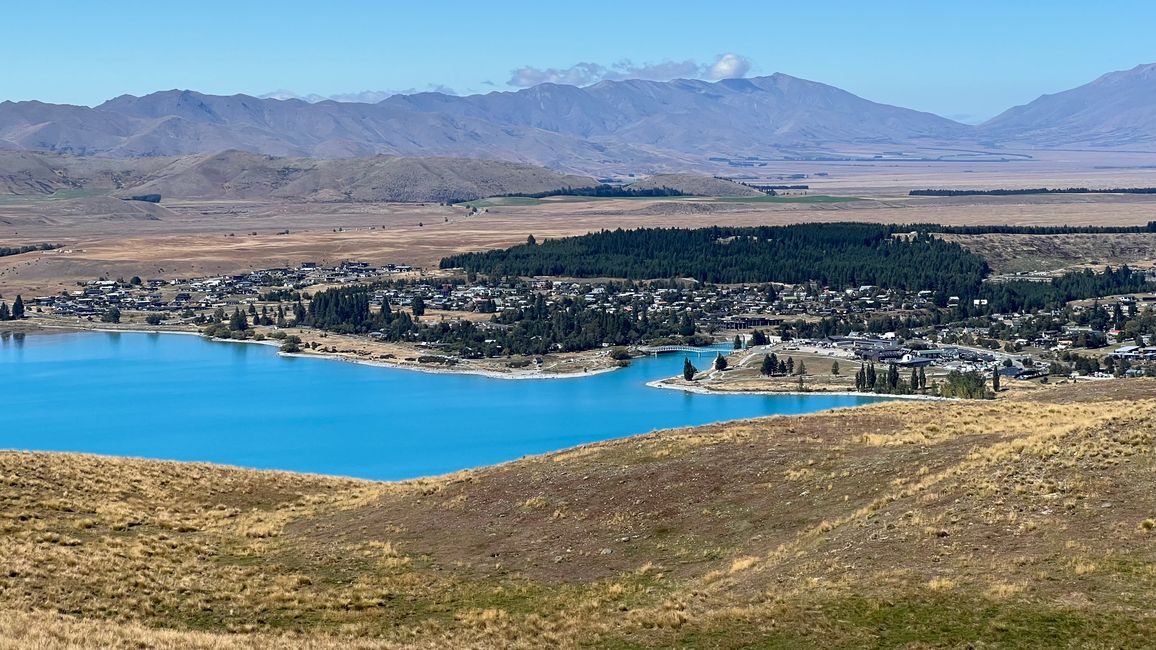 Mount John Track - Vista su Tekapo