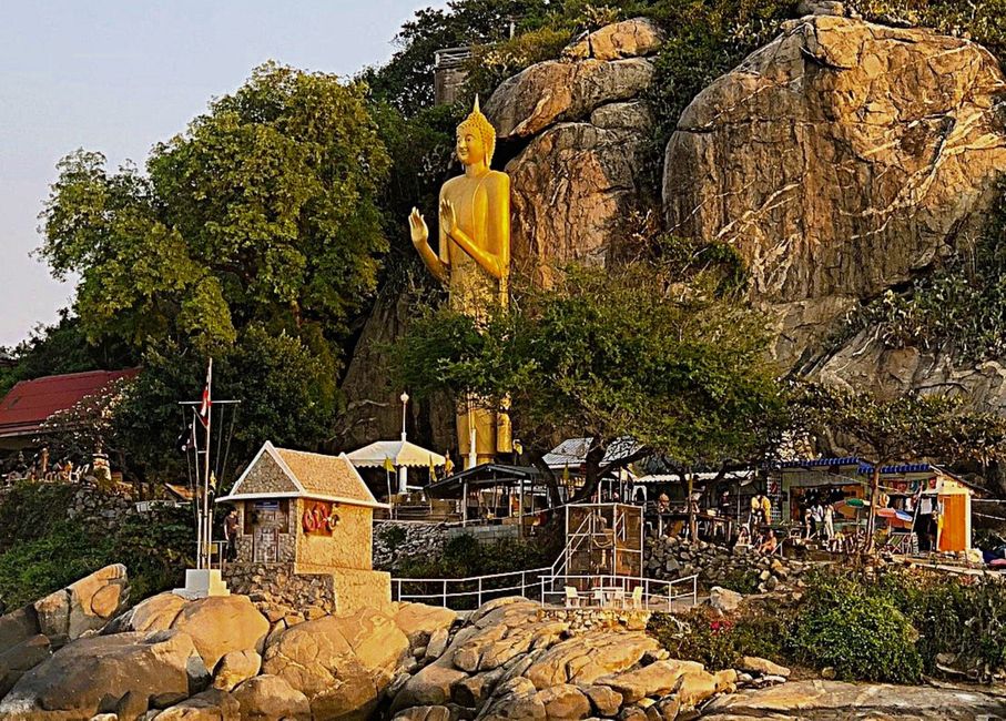 Buddhastatue Khao Takiab