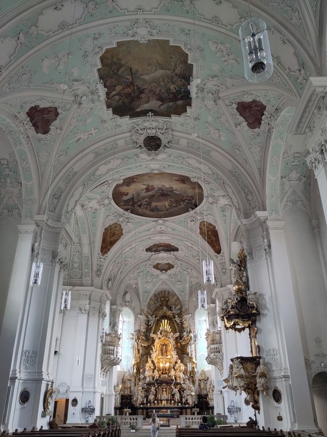 Baroque - ici en exemple la basilique de Gößweinstein