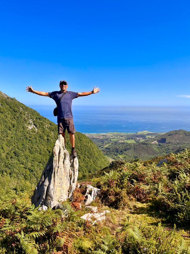 La piedra invita a una 'foto de Insta' - no era realmente peligroso