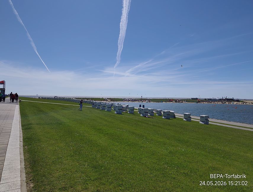 Zu Pfingsten in Büsum 