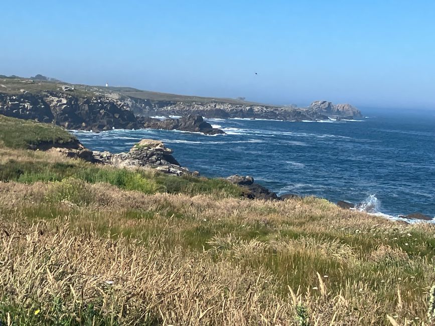 Küste in Richtung Brest